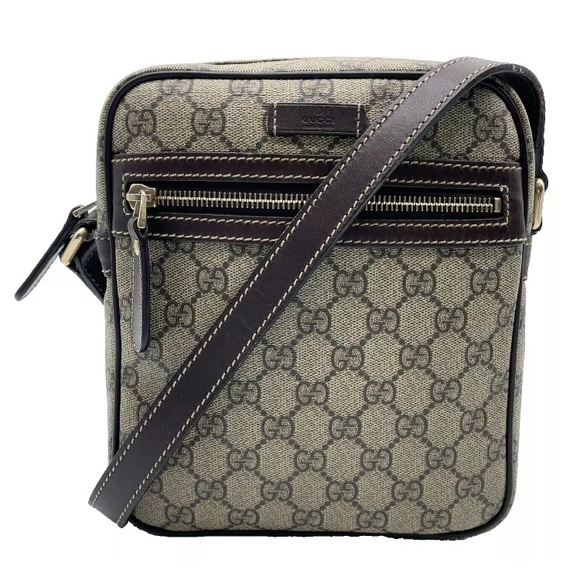 Authentic Gucci GG Supreme Beige Crossbody bag - Picture 1 of 15